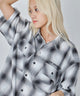 ホワイトチェック モデル：172cm M着用