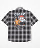 イラストオンブレチェックシャツ（SS）