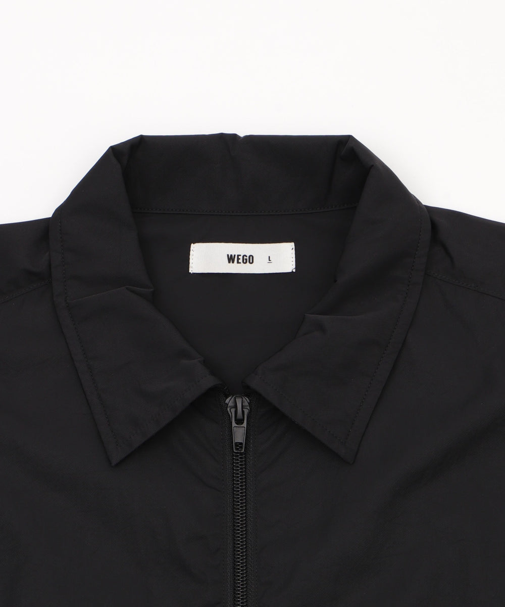 ナイロンメッシュZIPシャツ（SS）