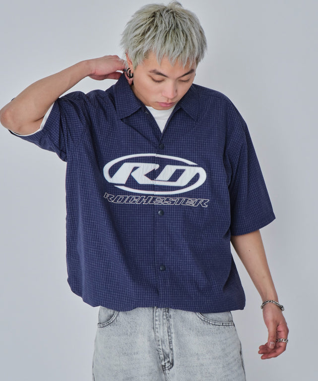 ネイビー　モデル:178cm L着用