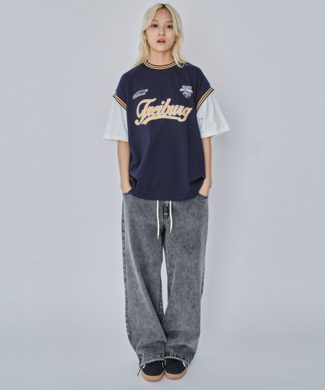 ネイビー　モデル:172cm L着用