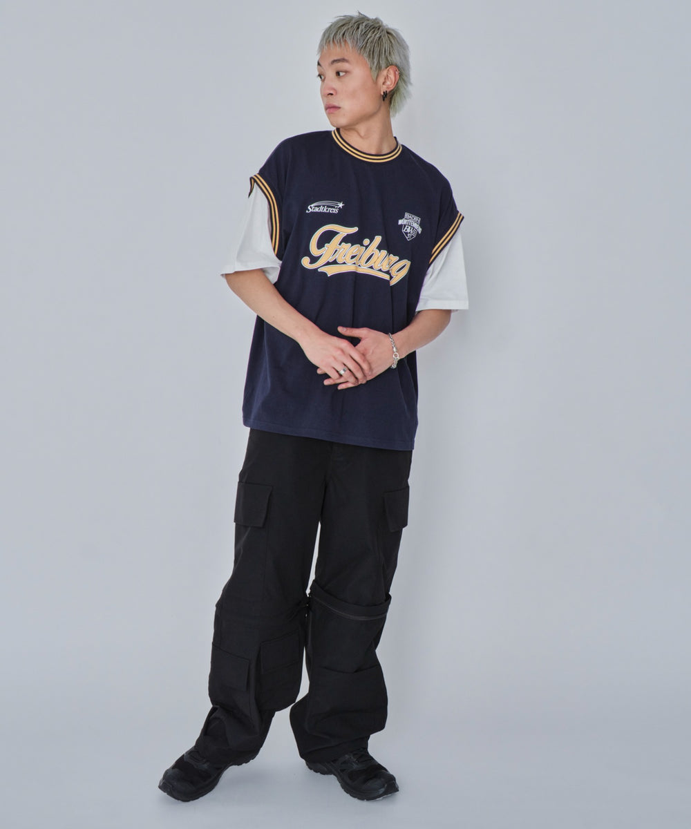 ネイビー　モデル:178cm L着用