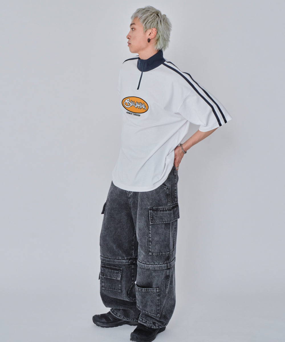 ホワイト　178cm L着用