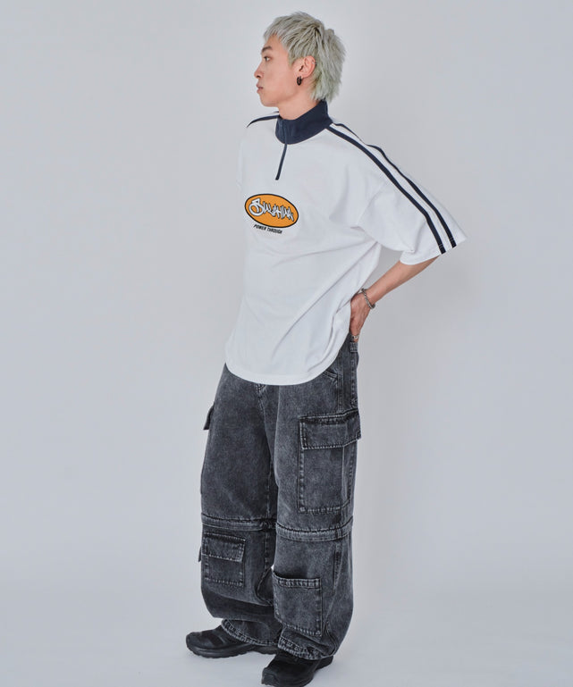 ホワイト　178cm L着用