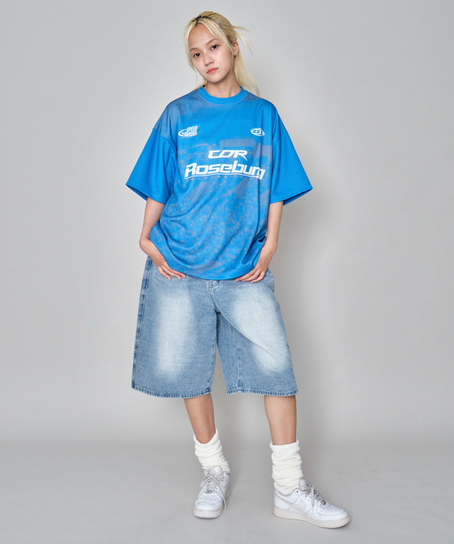 ブルー　モデル：172㎝　L着用