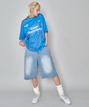 ブルー　モデル：172㎝　L着用