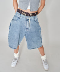 ボクサードッキングデニムショーツ