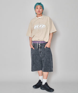 デニムブラック　モデル：178㎝　L着用