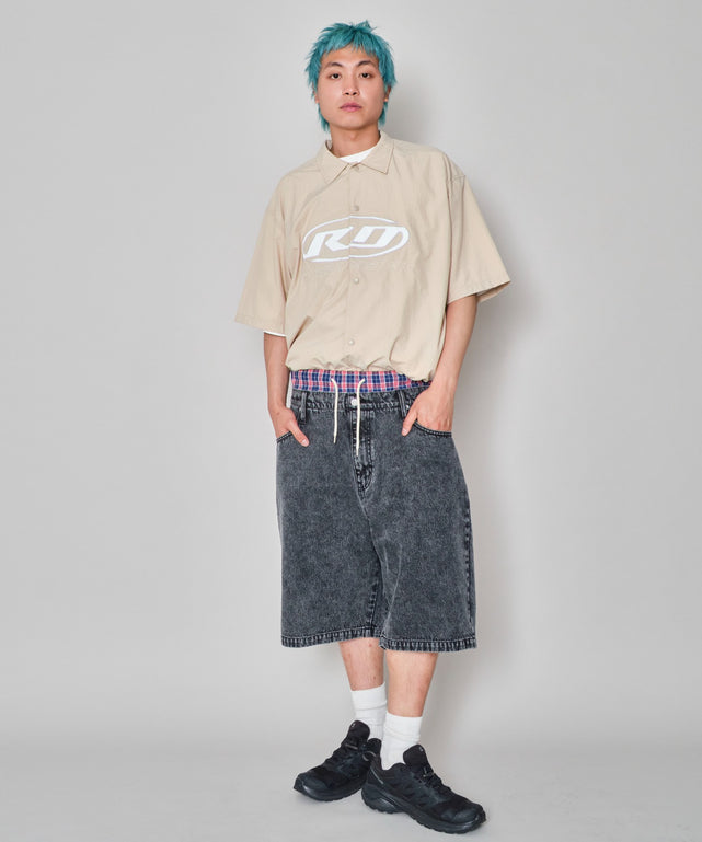 デニムブラック　モデル：178㎝　L着用