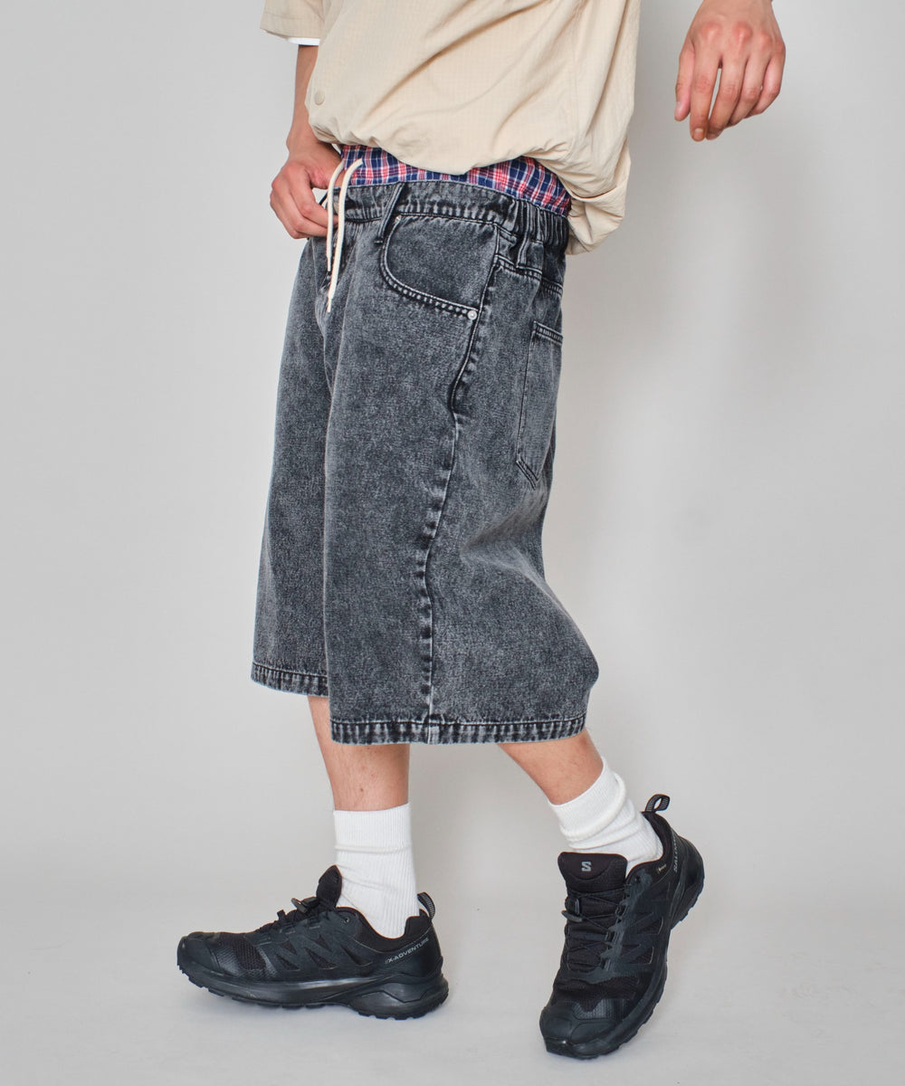 デニムブラック　モデル：178㎝　L着用