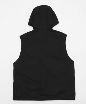 フードナイロンベスト