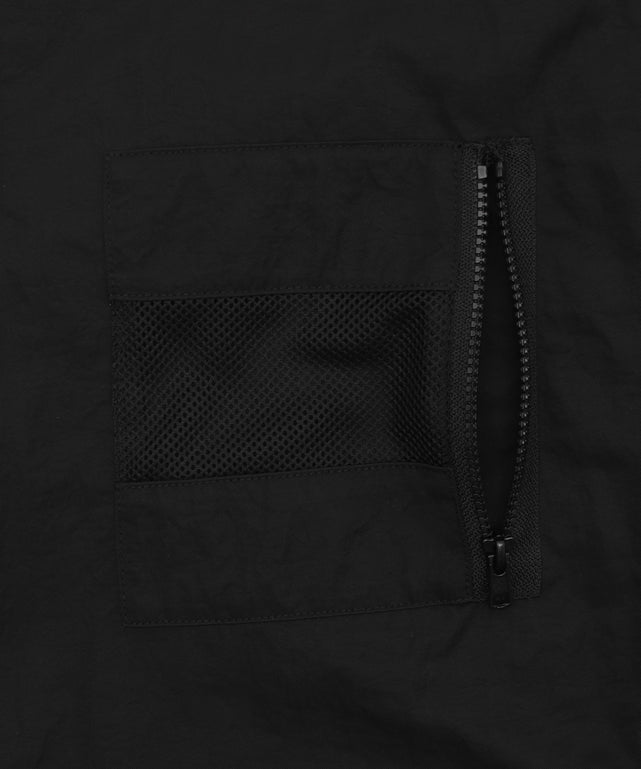 フードナイロンベスト