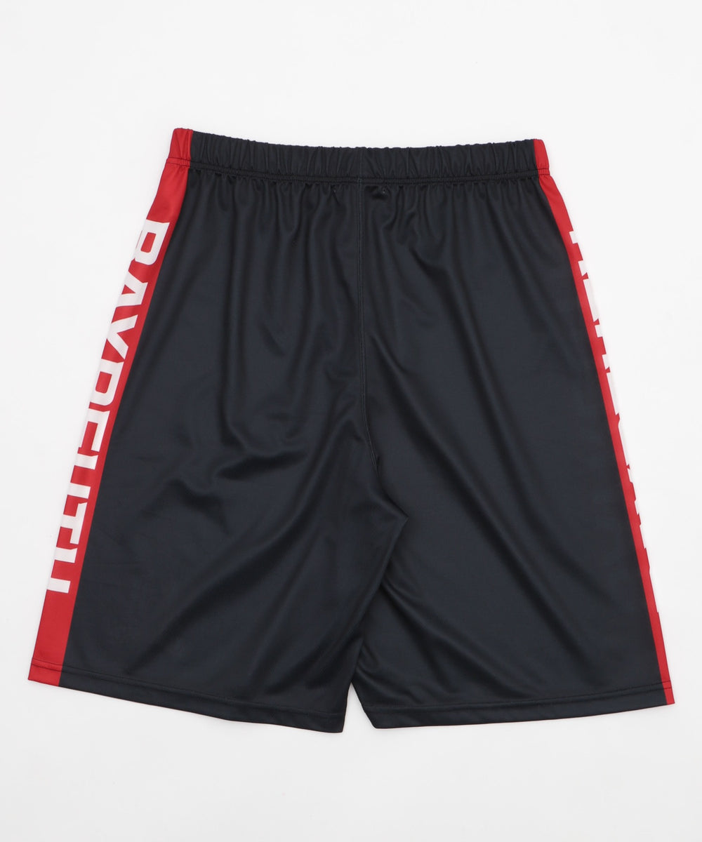 メッシュライングラフィックショーツ