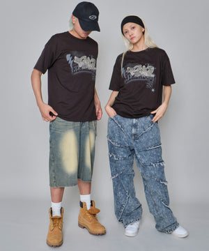 パターンアップリケグラフィックT（SS）