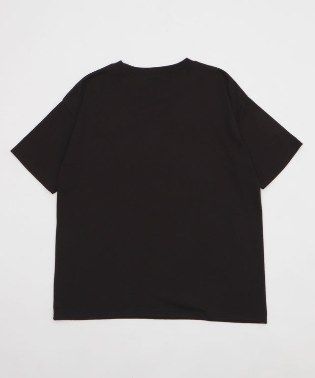 パターンアップリケグラフィックT（SS）