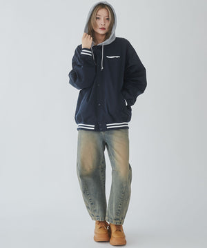 ネイビー　モデル:169cm L着用