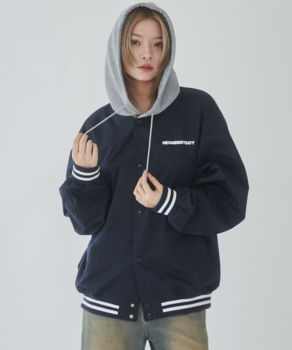 ネイビー　モデル:169cm L着用