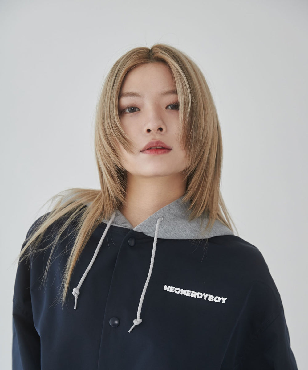 ネイビー　モデル:169cm L着用