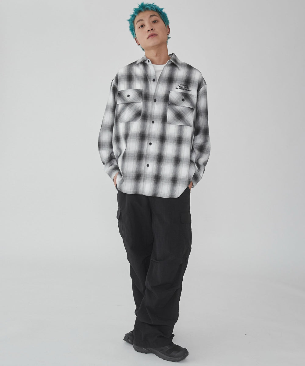 柄2　モデル:178cm L着用