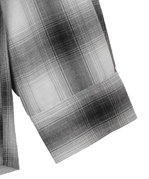 グラフィックオンブレチェックシャツ（LS）