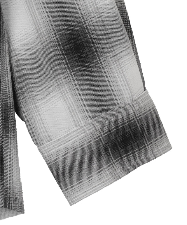 グラフィックオンブレチェックシャツ（LS）