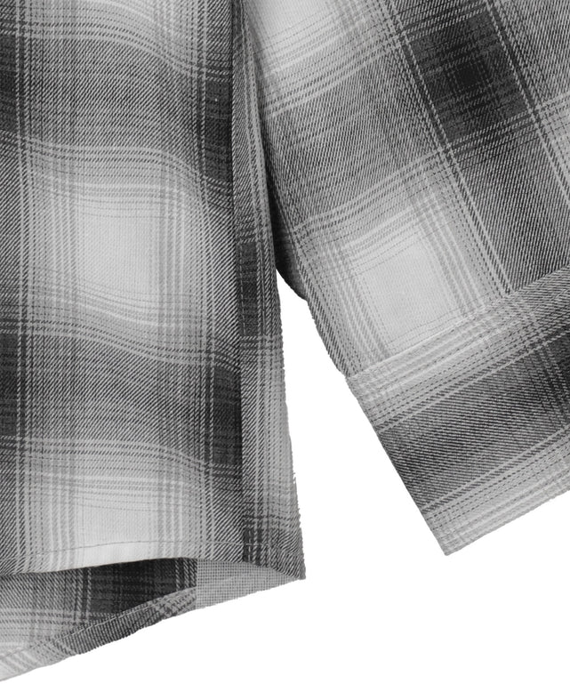 グラフィックオンブレチェックシャツ（LS）