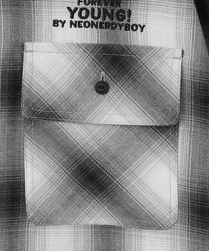 グラフィックオンブレチェックシャツ（LS）