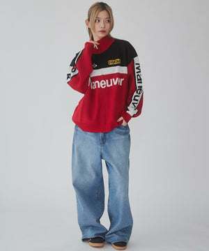 レッド　モデル:169cm M着用