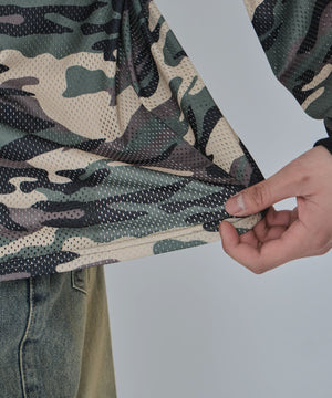 カモフラナンバリングホッケーT（LS）