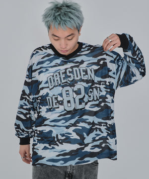 ブルー モデル：178cm L着用