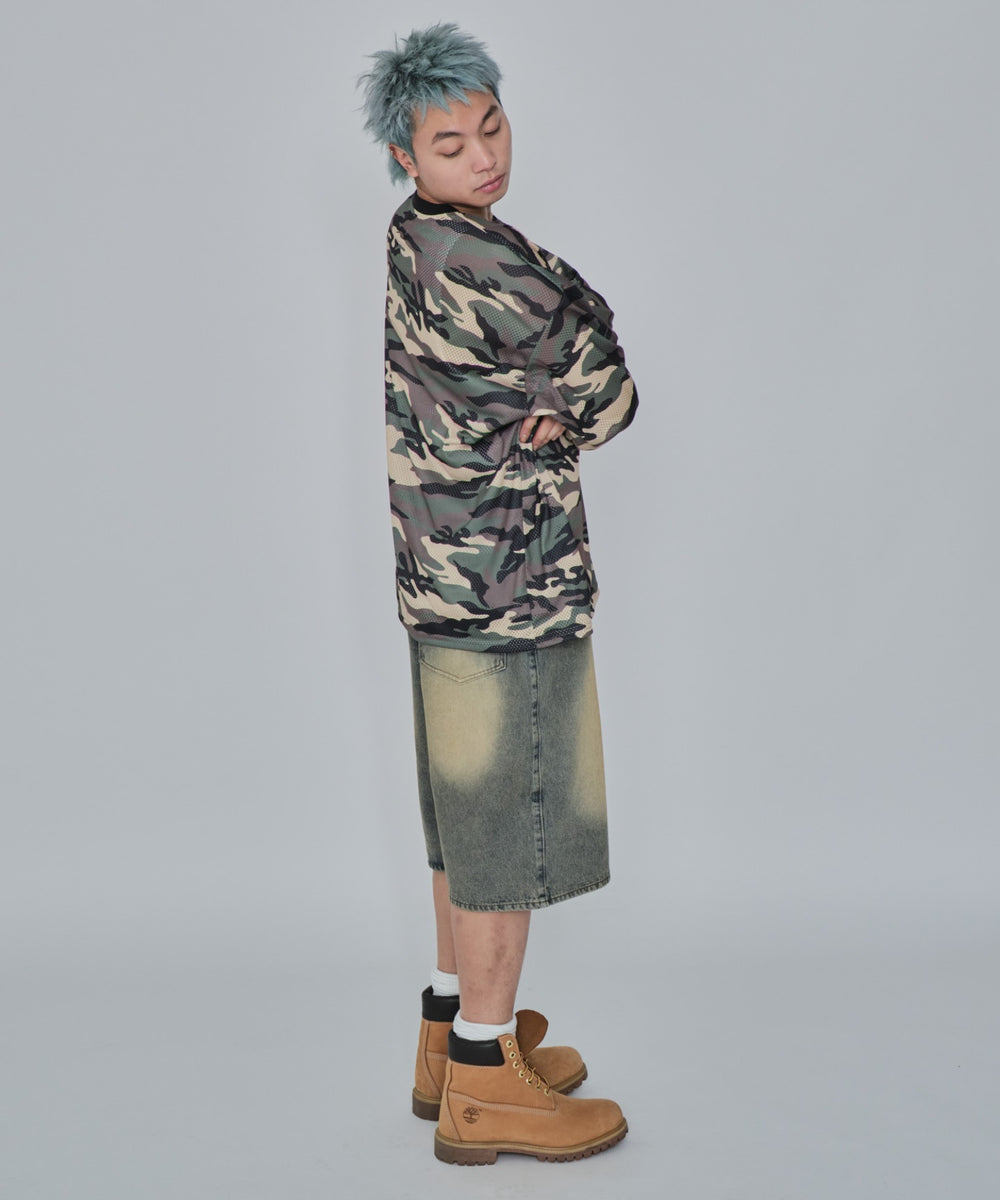 カーキ モデル：178cm L着用