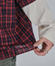 チェックレイヤードシャツ（LS）