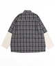 チェックレイヤードシャツ（LS）
