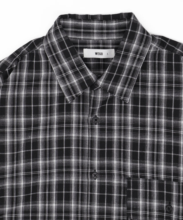 チェックレイヤードシャツ（LS）