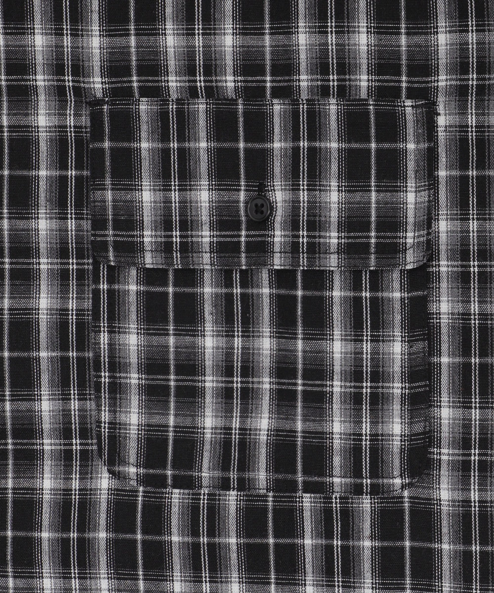 チェックレイヤードシャツ（LS）