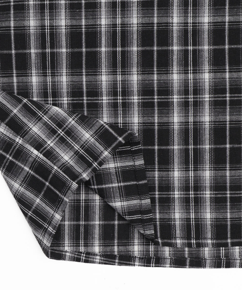 チェックレイヤードシャツ（LS）