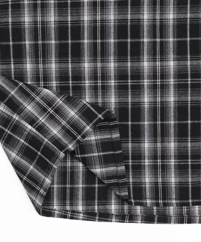 チェックレイヤードシャツ（LS）