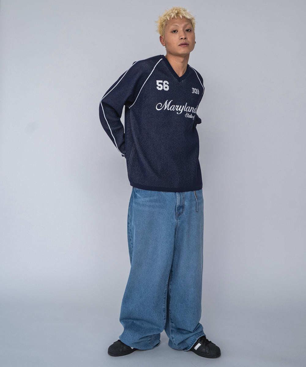 ネイビー モデル：178cm F着用