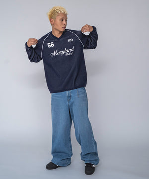 ネイビー モデル：178cm F着用