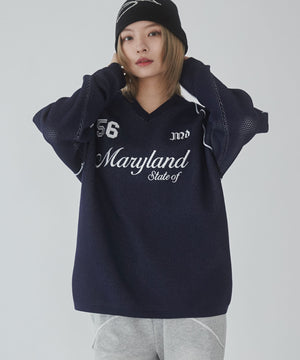 ネイビー モデル：169cm F着用