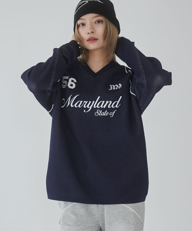 ネイビー モデル：169cm F着用