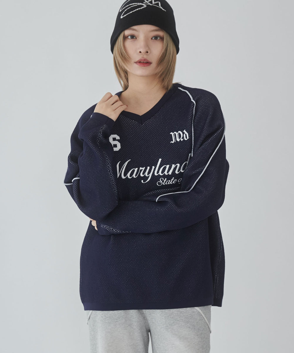 ネイビー モデル：169cm F着用