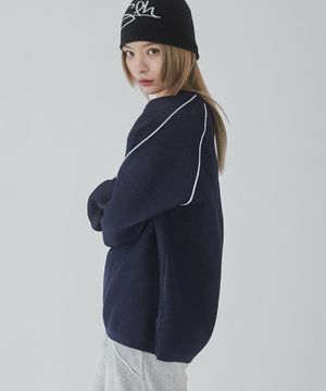 ネイビー モデル：169cm F着用