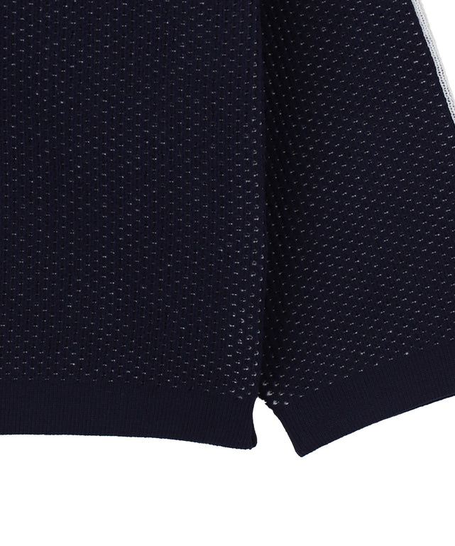 ゲームロゴメッシュジャガードプルオーバー