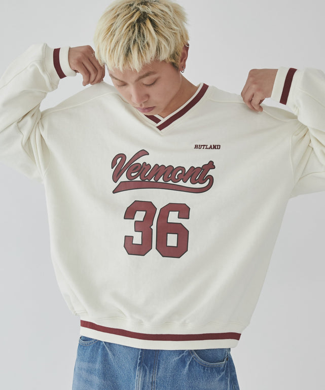 オフホワイト モデル：178cm L着用