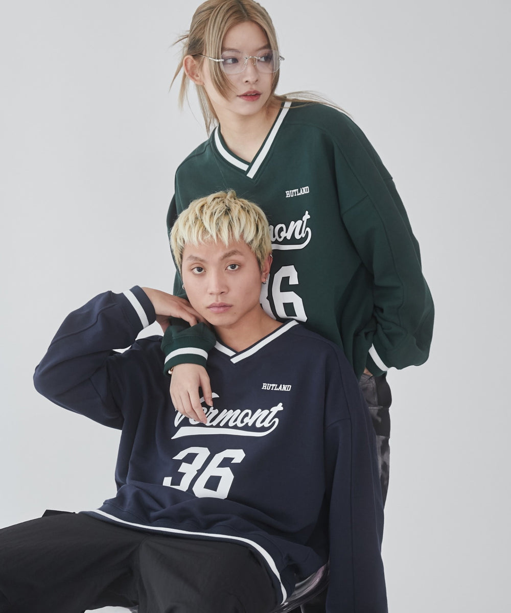 ナンバリングプルオーバー