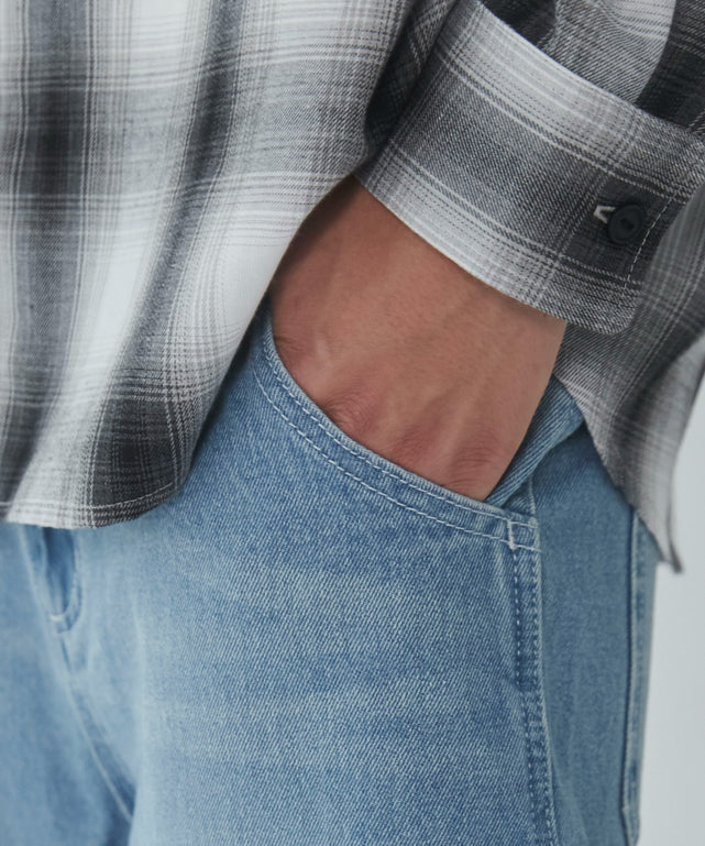 イージーペインターグラフィックデニムパンツ