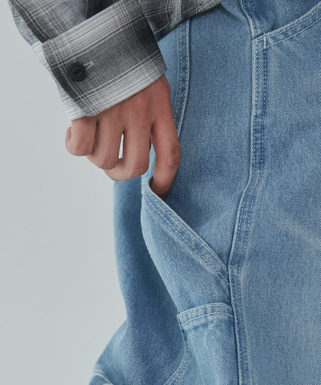 イージーペインターグラフィックデニムパンツ