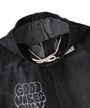 イージーペインターグラフィックデニムパンツ