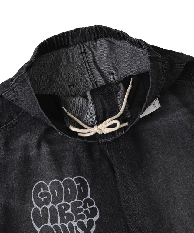 イージーペインターグラフィックデニムパンツ